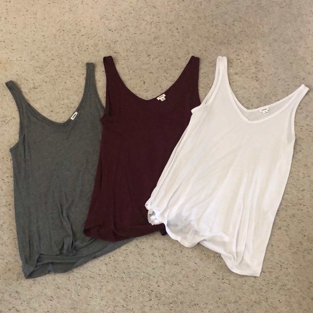 Deep V tanks